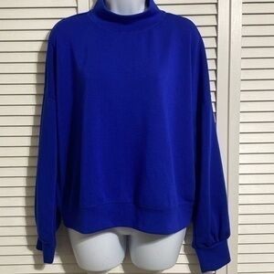 TRUTH BY REPUBLIC Women's
Cobalt Blue Long Sleeve  Shirt